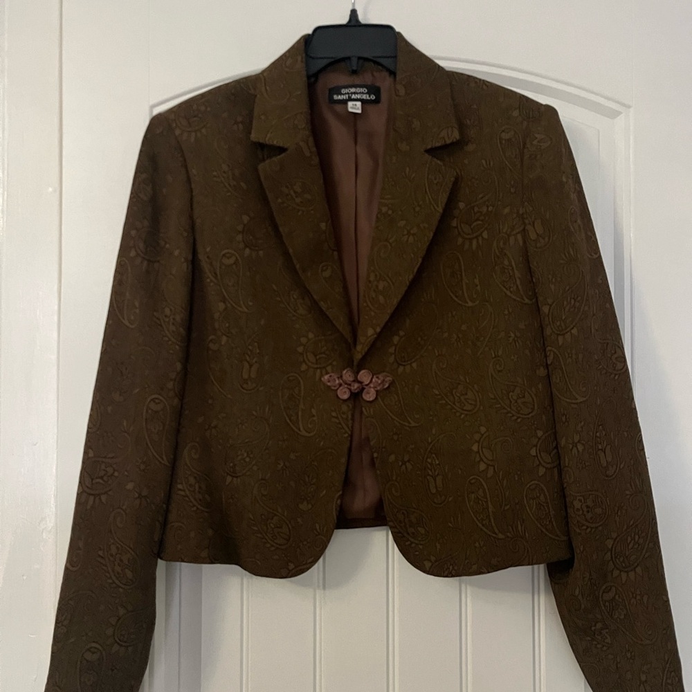 Giorgio Sant’ Angelo Vintage Blazer